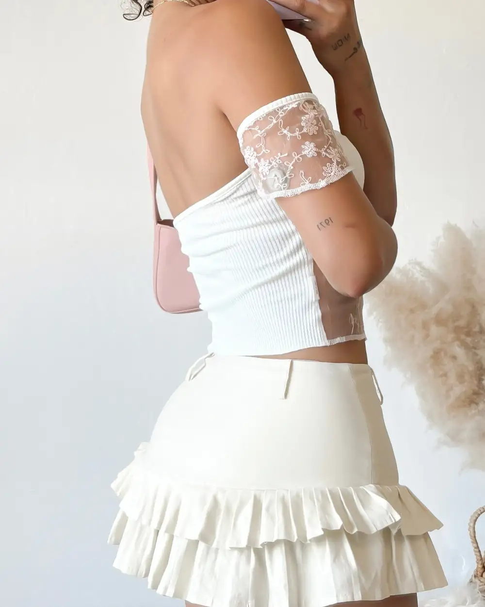 VICTORIA RUFFLE SKIRT