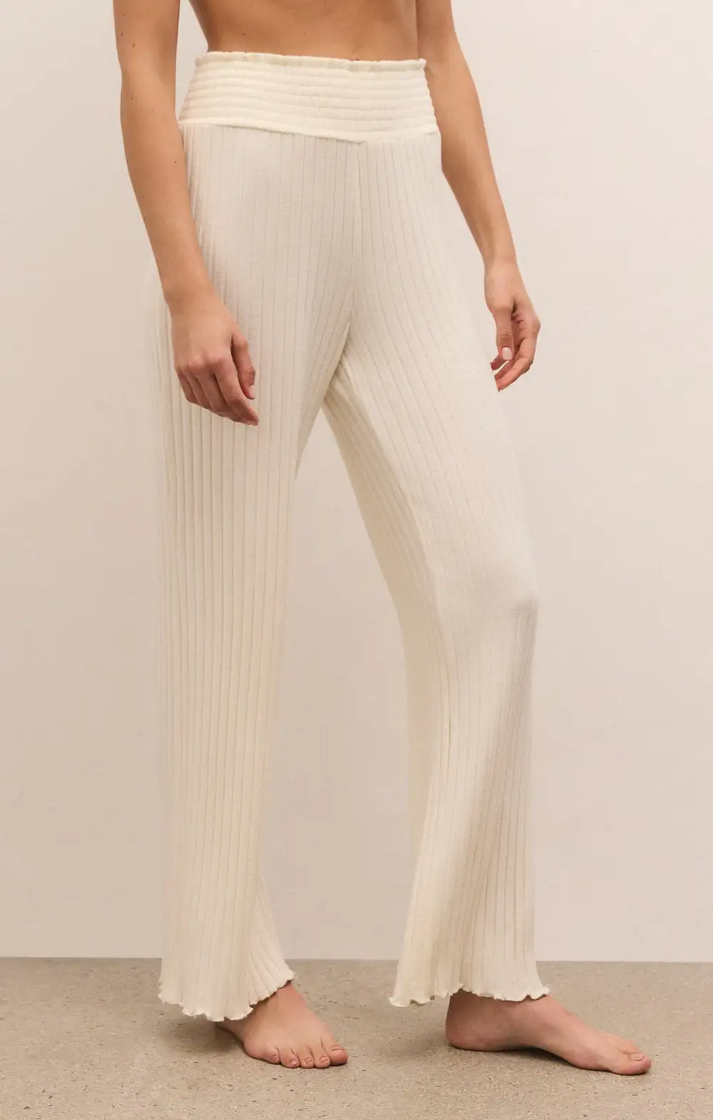 Dawn Smocked Rib Pant