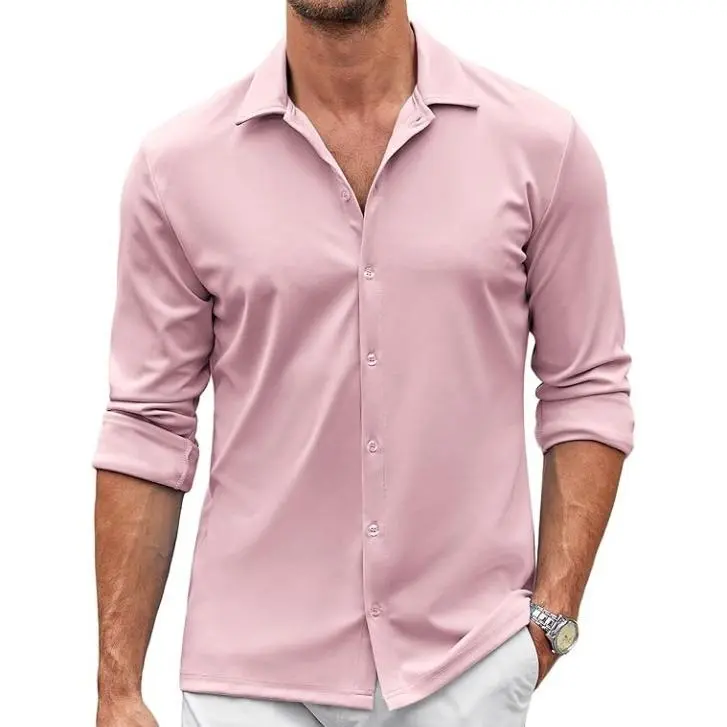 Fall Outfits Men's Shirt Wrinkle Free Dress Shirt