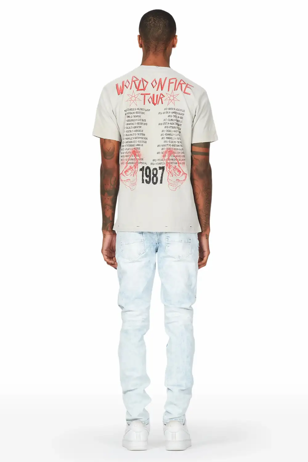 Milo Beach Blue Stretch Jean