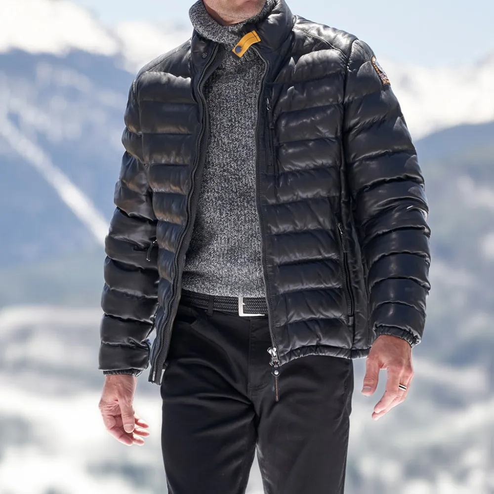 Ernie Leather Thermal Jacket