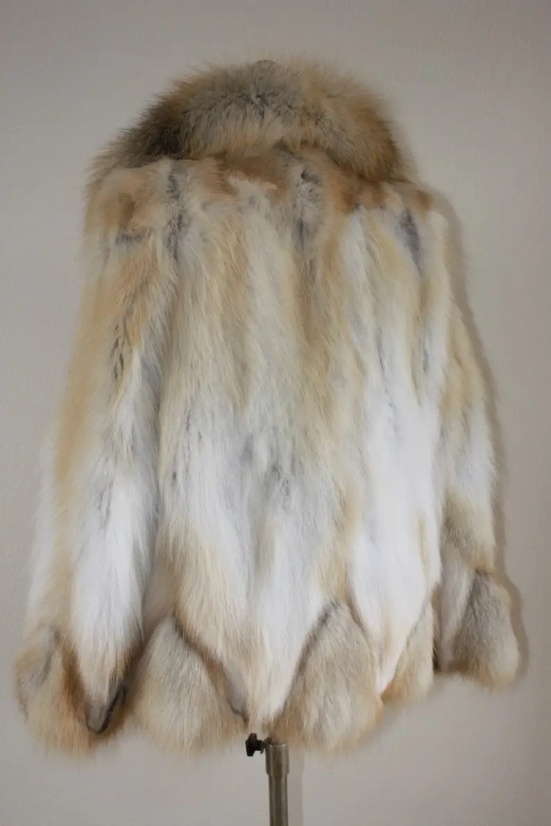 Golden Fox  Fur Coat