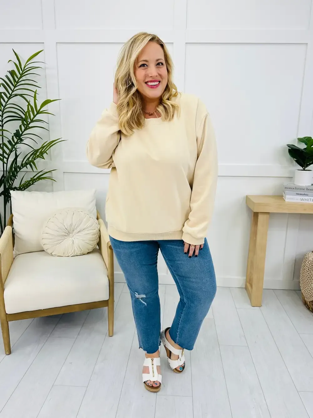 REG/CURVY MOCO Exclusive Basic Babe Pullover- Multiple Colors!