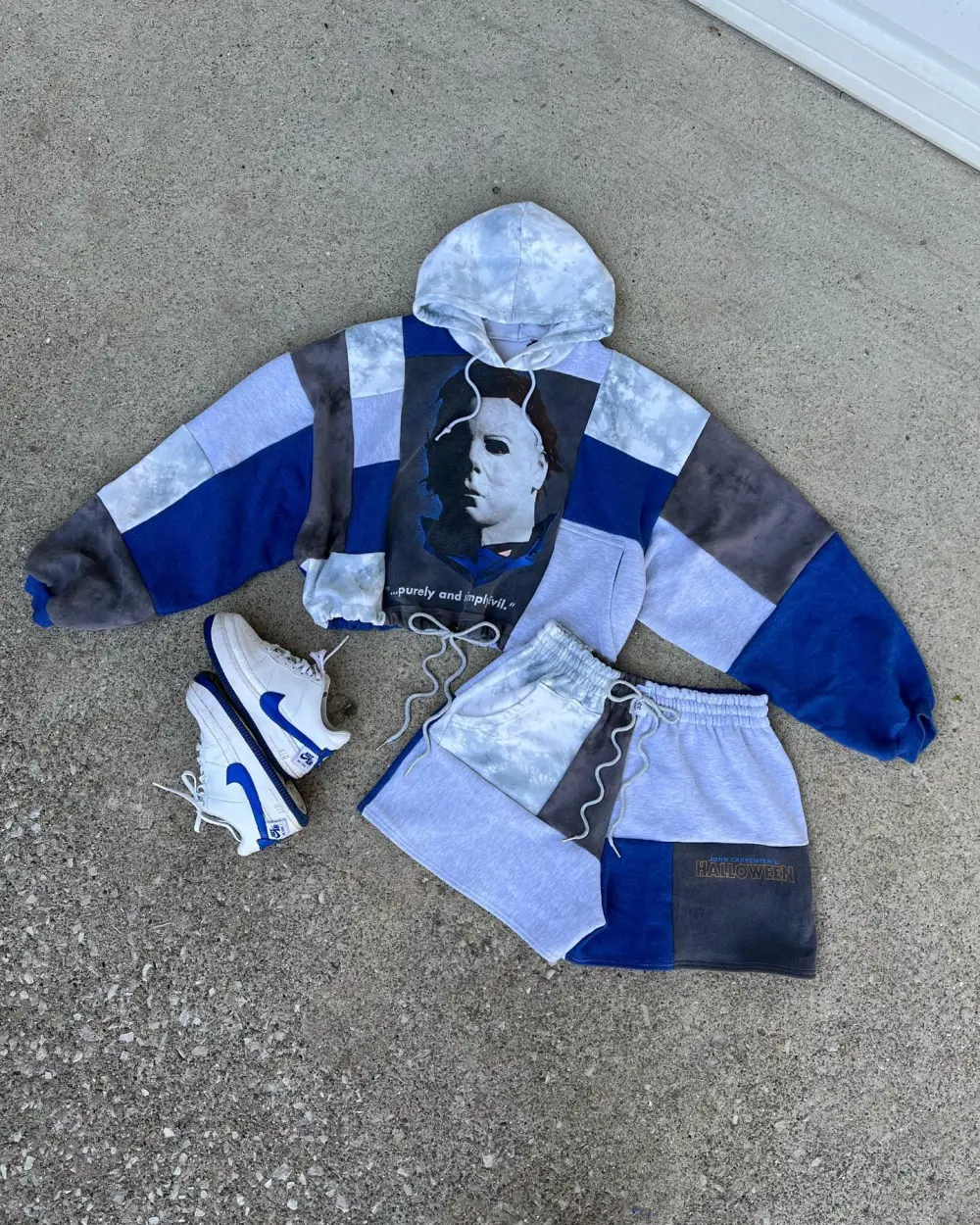 Navy sweatshirts how perfect and cozy piece for your Halloween day