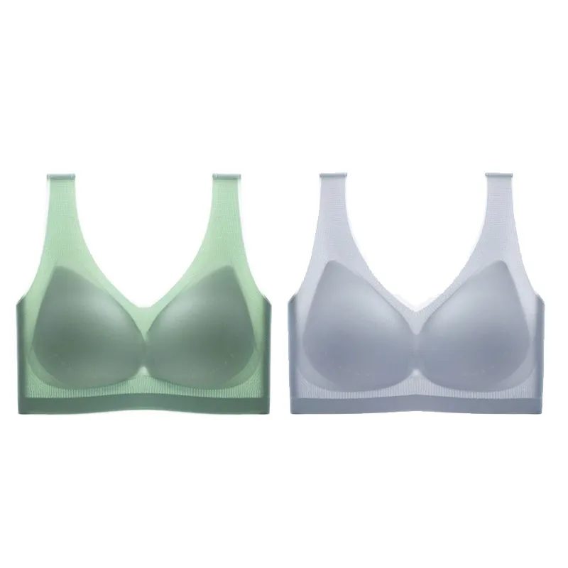 Plus Size Ultra-thin Ice Silk Bra(New Arrival)