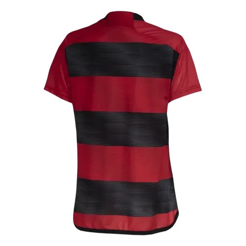 Camisa Flamengo Home 23/24 Feminina - Preta e Vermelha