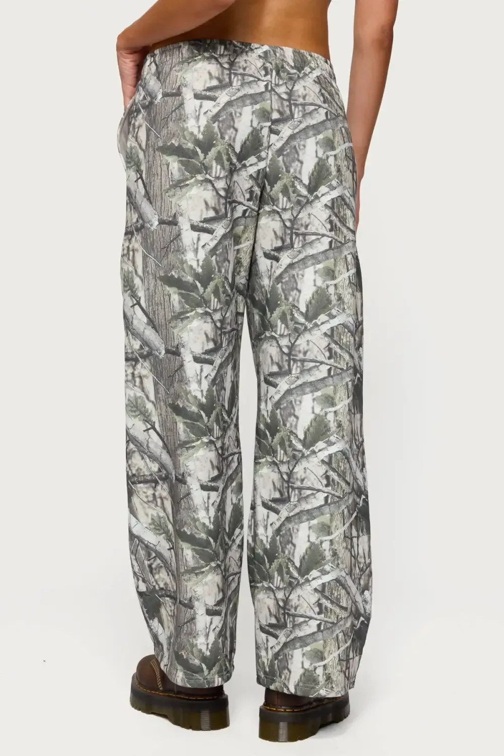 Camo Straight Leg Sweatpants