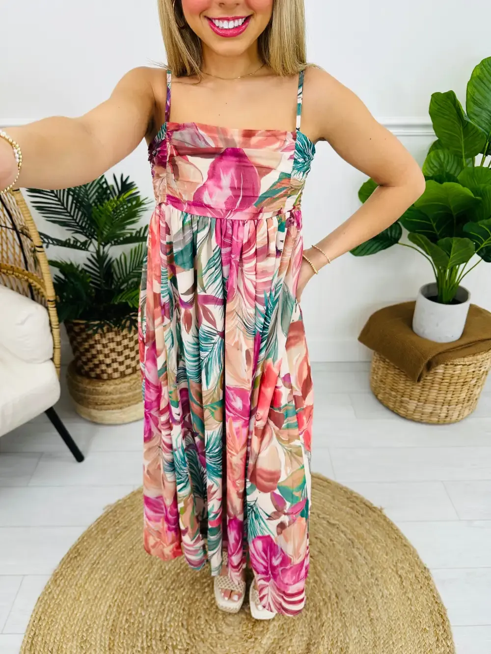 Tropical Whispers Dress