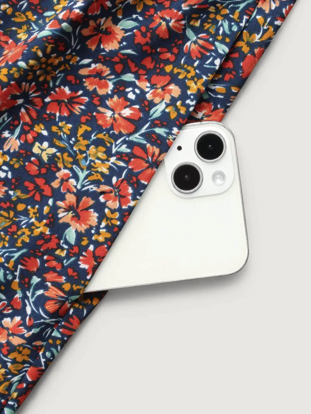 Ditsy Floral Woven Ribbon Maxi Dress