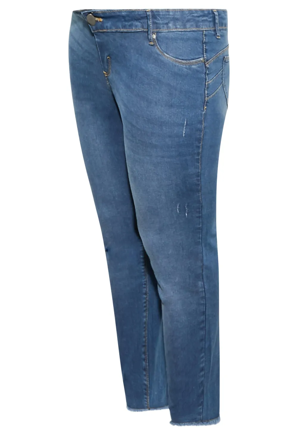 BUMP IT UP MATERNITY Curve Blue Push Up Stretch AVA Jeans