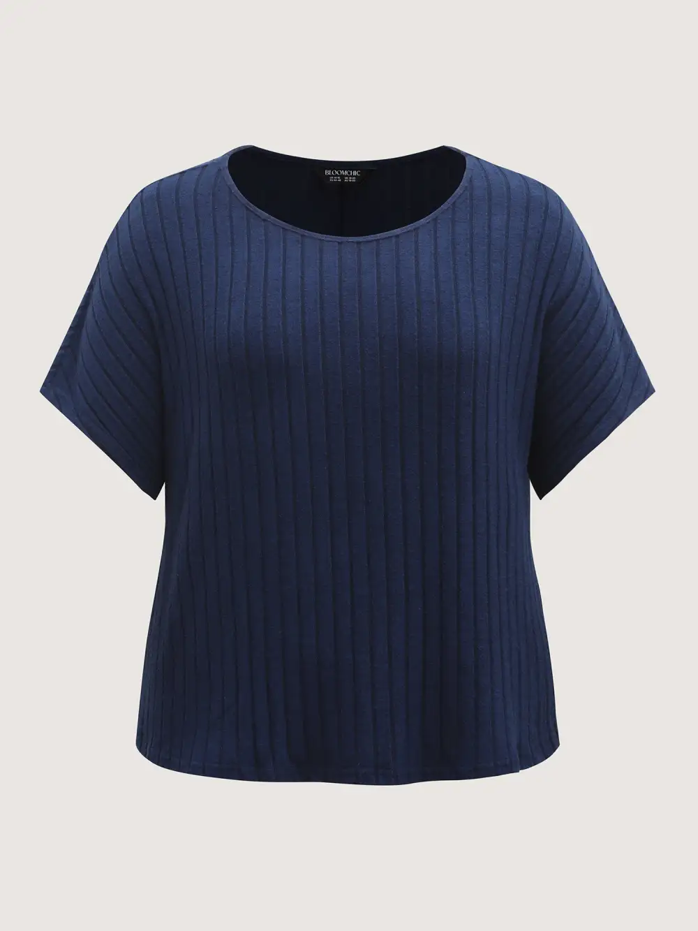 Stretchy Pit Strip Solid Loungewear Set