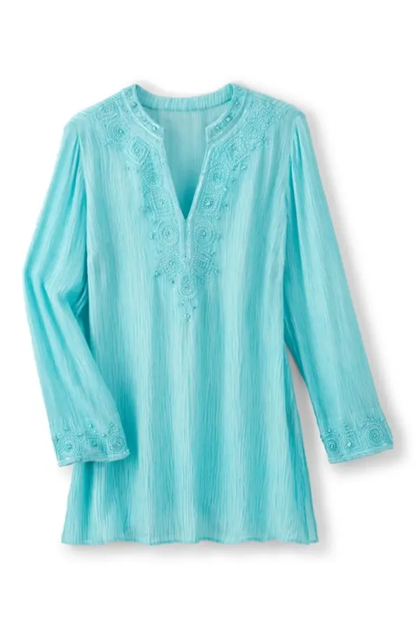 Benedetta Gauze Tunic
