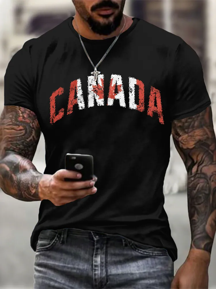 Men'S I Love Canada T-Shirt