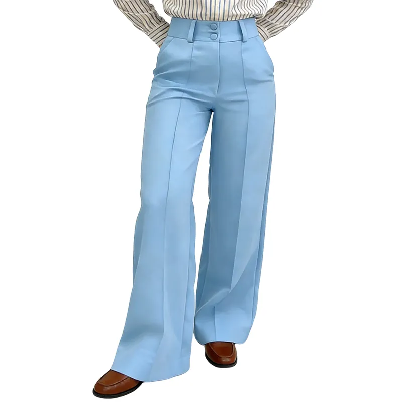 Women's Simple Wide-Leg Pants