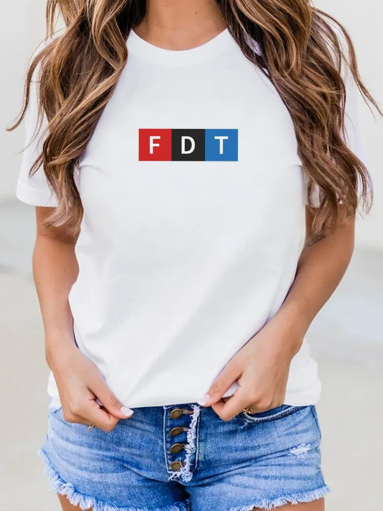 Women's I Stand With Them Short Sleeve Round Neck Pure Cotton T-Shirt