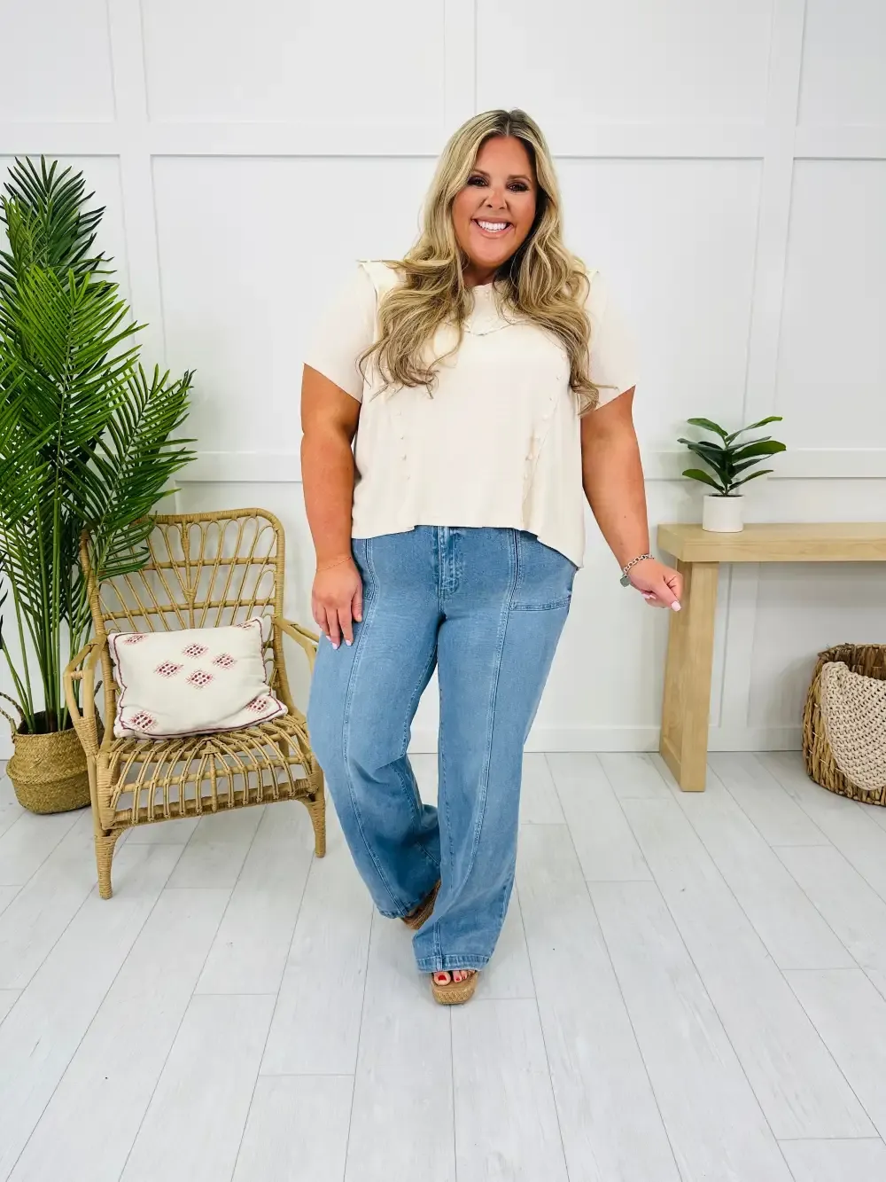 Lovervet Wide & Wonderful Wide Leg Jeans