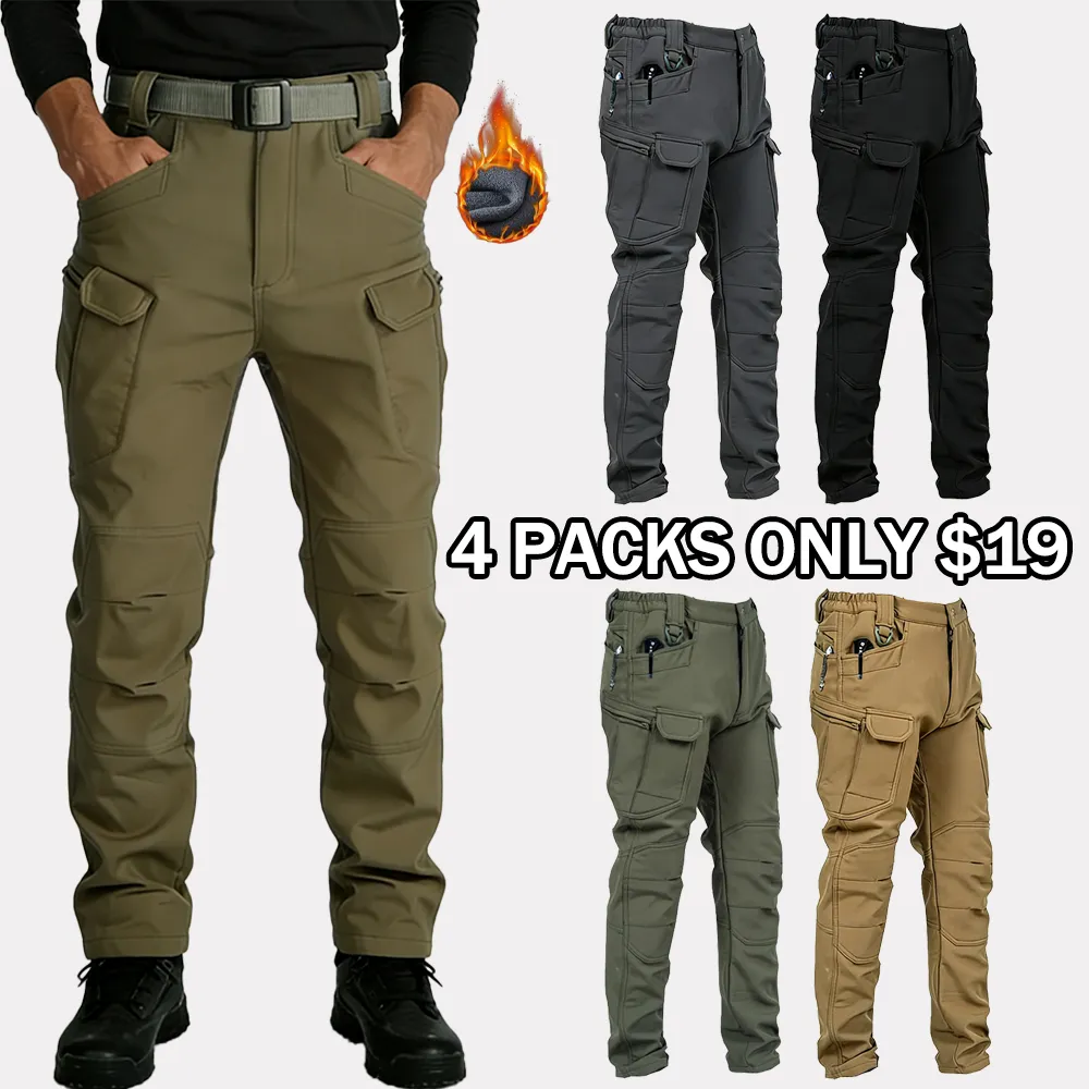 Men's Windproof & Warm Outdoor Military Tactical Pants