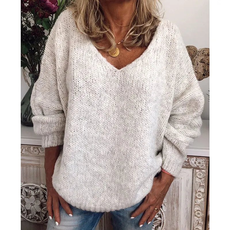 Autumn And Winter Casual Loose Knit