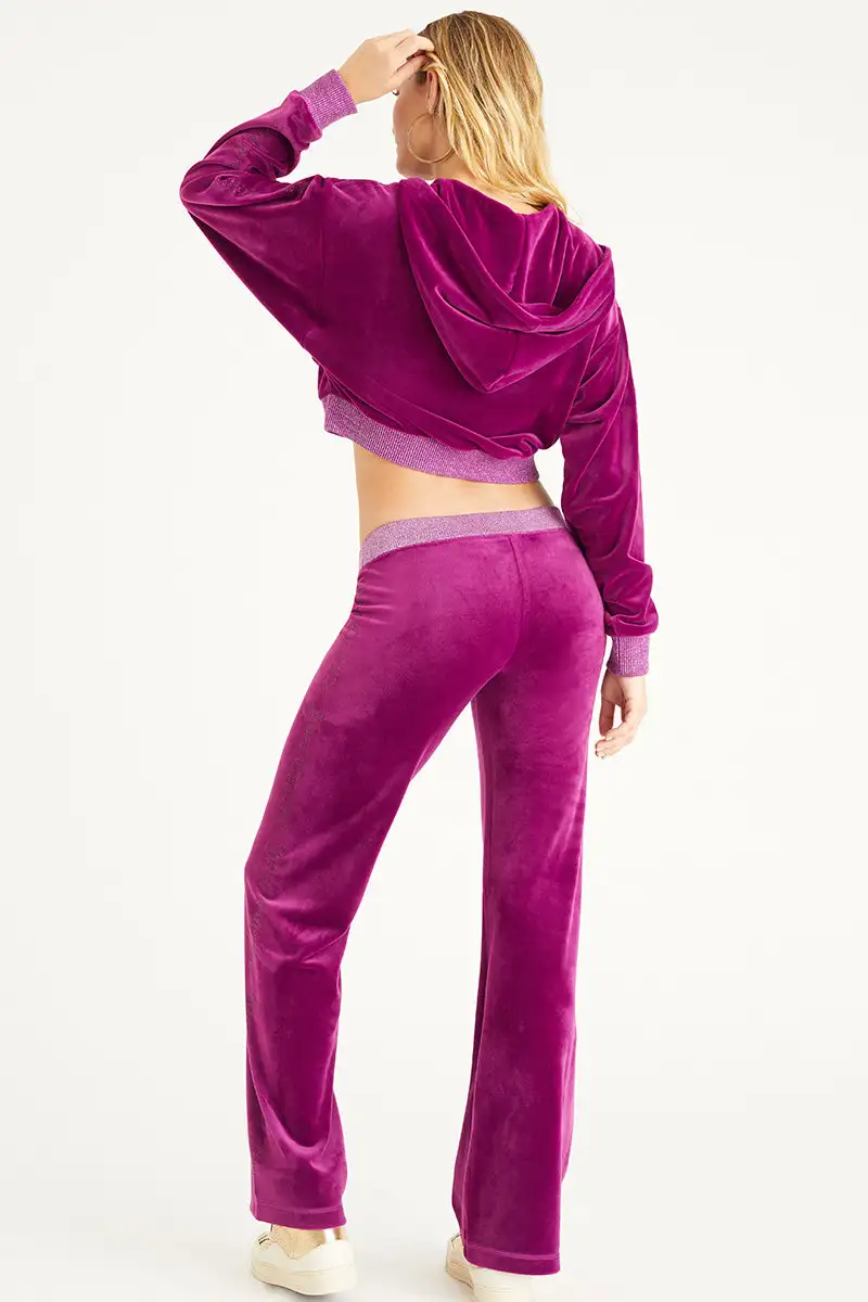 Wide Leg Pants with Side Bling