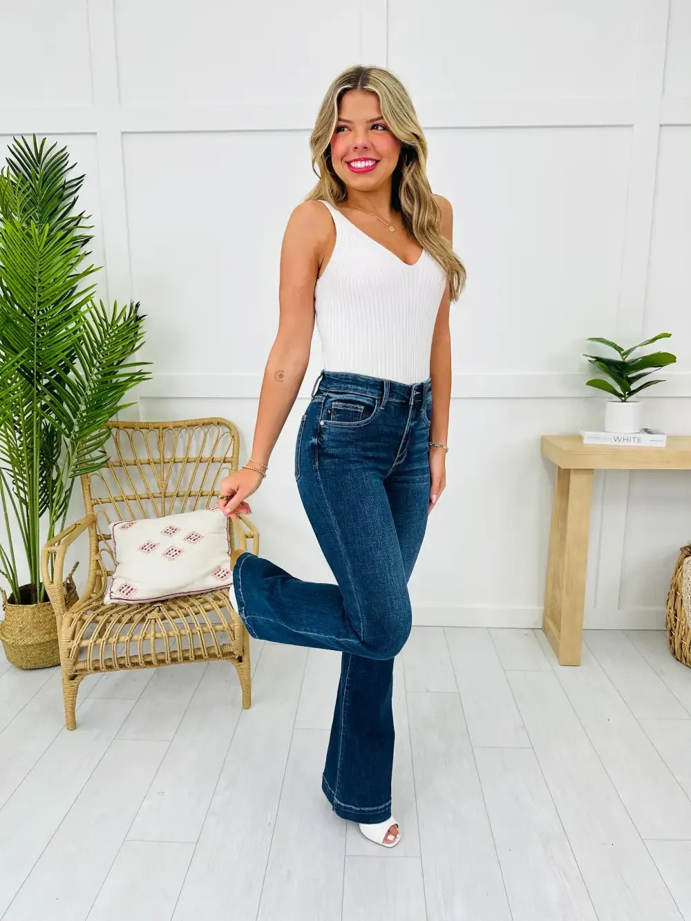 Judy Blue Polished Perfection Trouser Flares