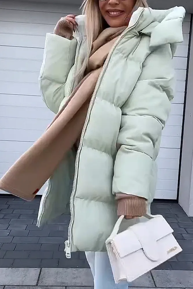 Women's casual down jacket