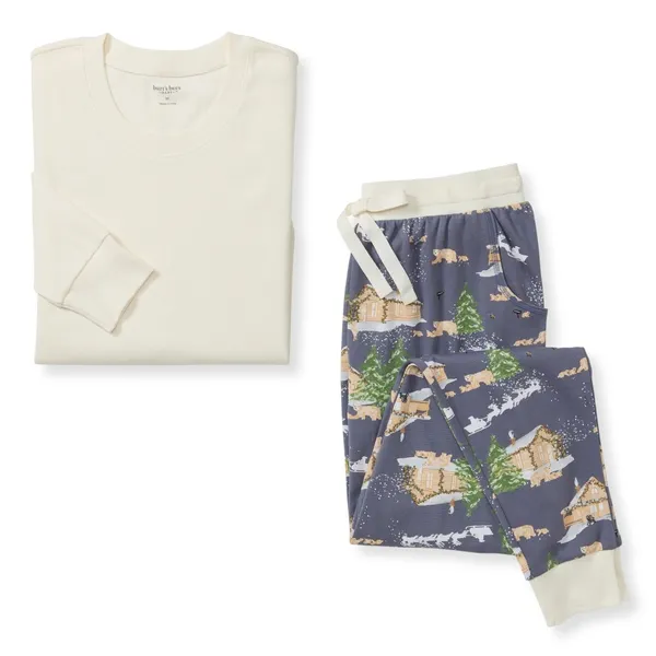 Guide My Sleigh Matching Organic Cotton Pajamas