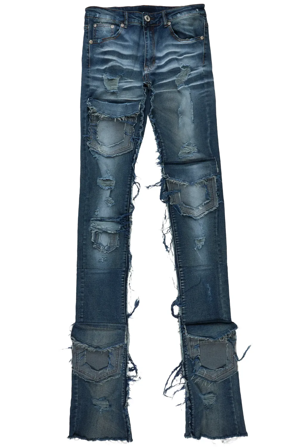 Esteban Vintage Super Stacked Flare Jean