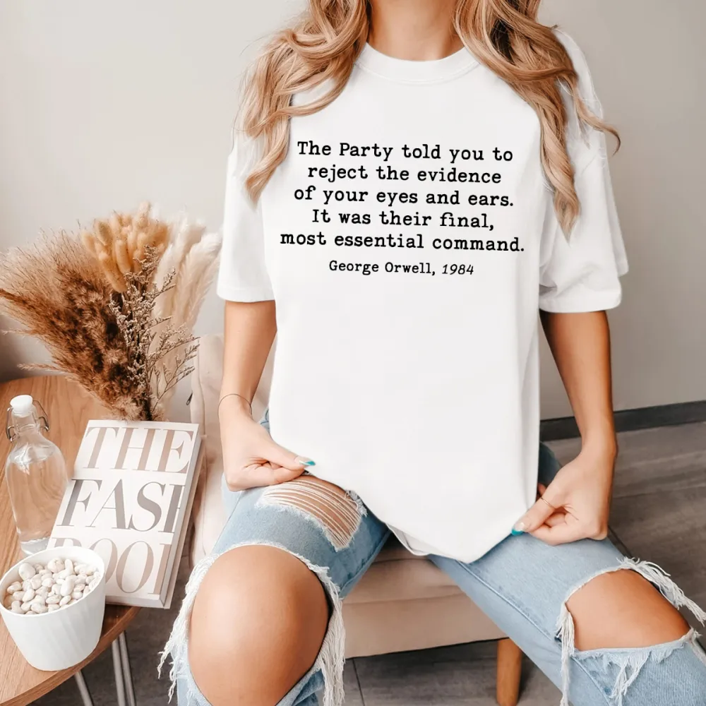 George Orwell 1984 Anti Trump Liberal Resist T-Shirts