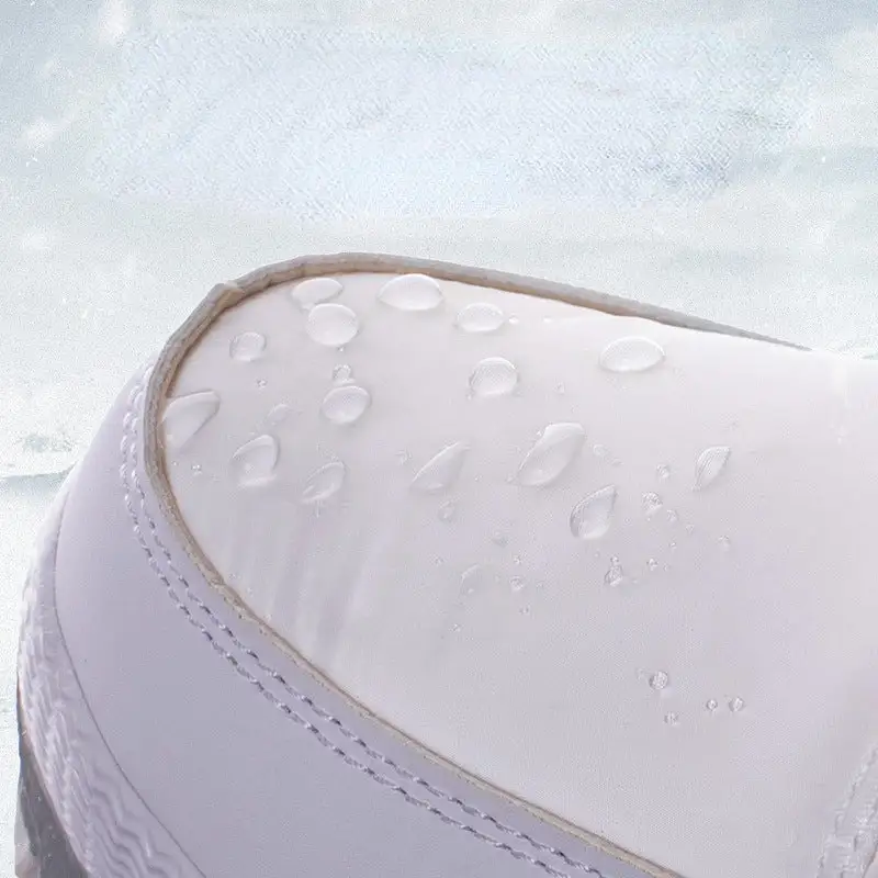 Winter fleece women's snow boots non-slip warm mid-barrel thickened casual cotton boots non-slip plus size women's cotton shoes