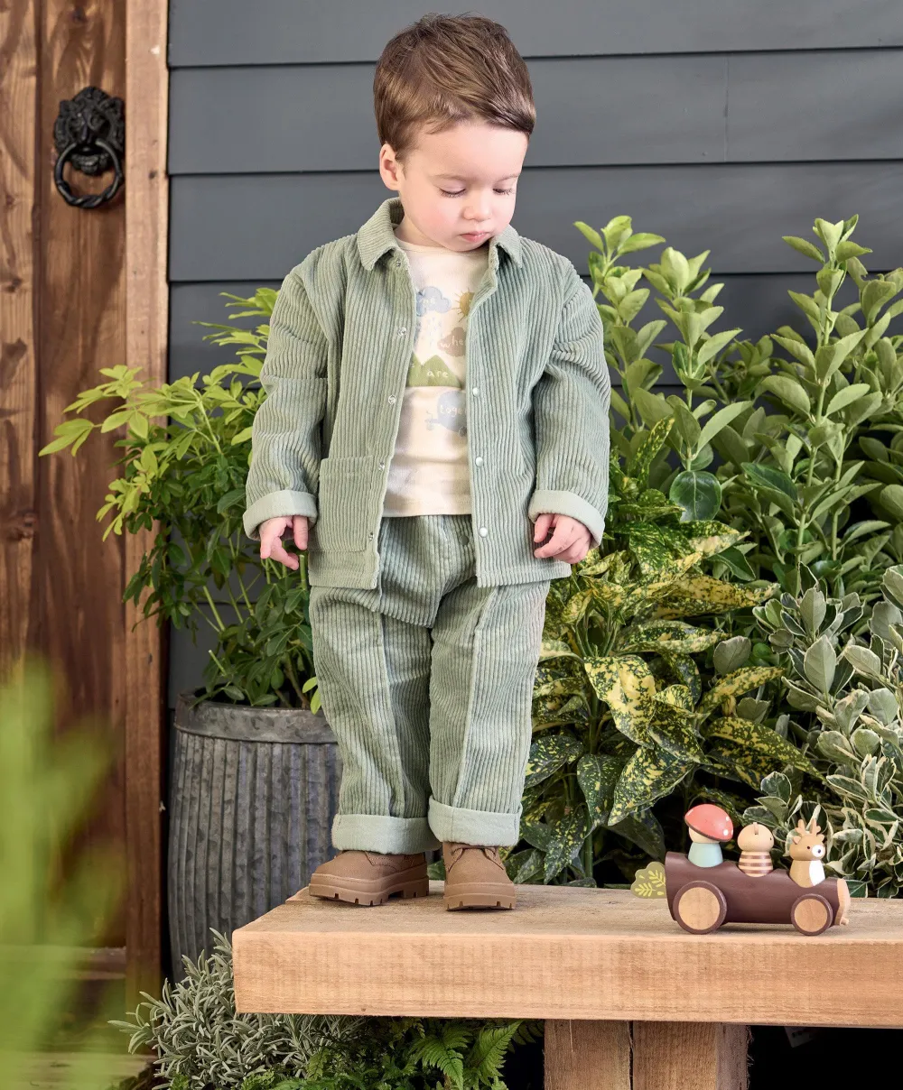 Cord Jacket - Green