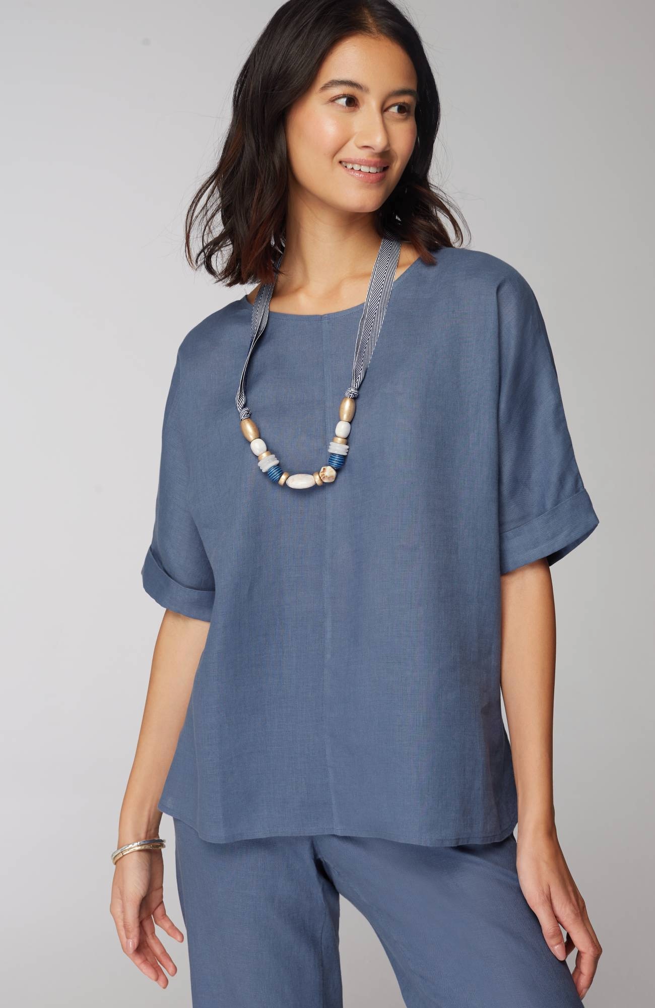 Pure Jill Relaxed Linen Popover