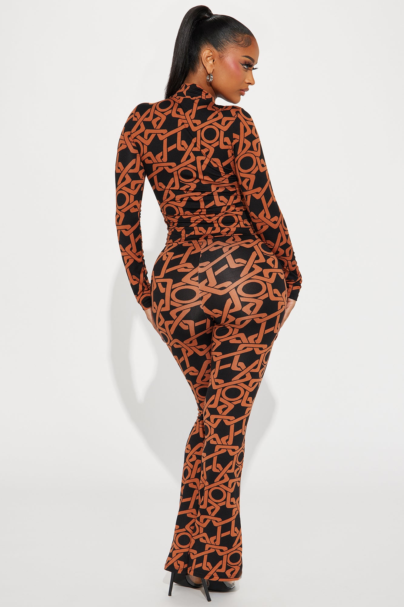 Fashion Muse Pant Set - Black/combo