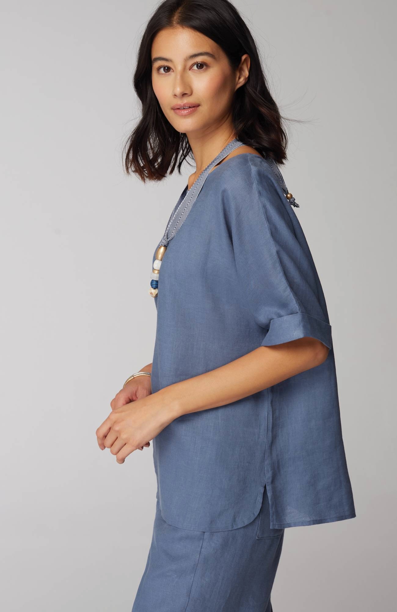 Pure Jill Relaxed Linen Popover