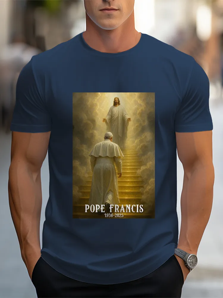 Men'S Rest In Peace 1936-2025 Short Sleeve Round Neck Pure Cotton T-Shirt