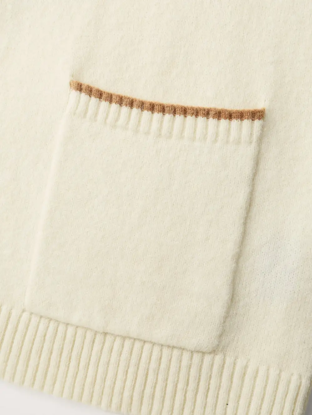 Puppy Love Pockets Button Knit Cardigan