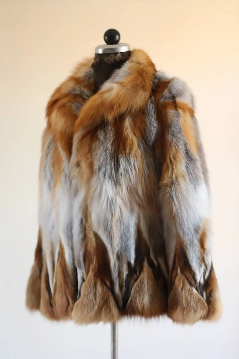 Red Fox  Fur Coat