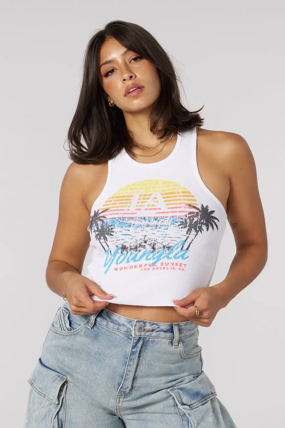 W459 Vintage Washed Tank