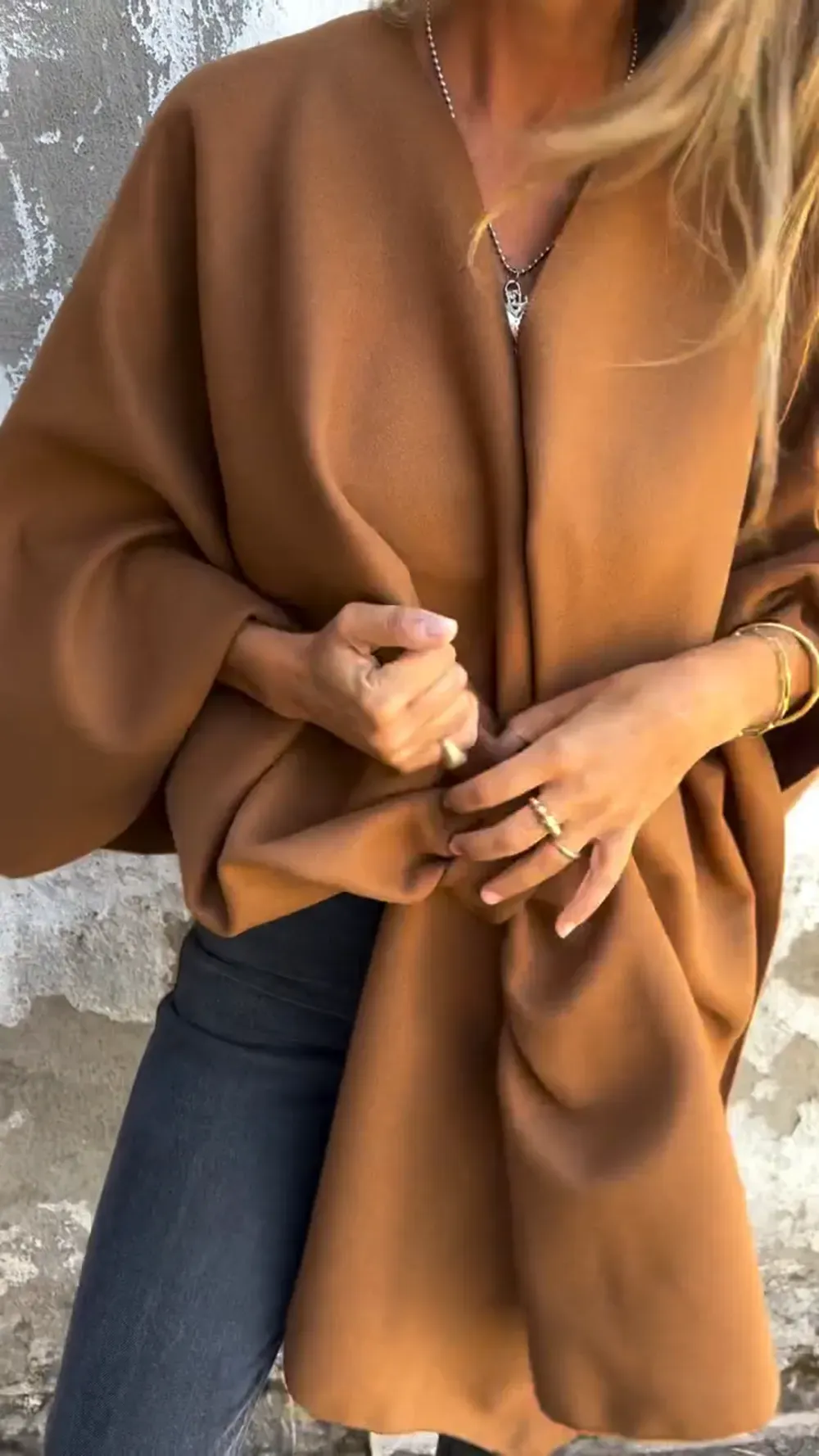 Elegant Wrap Coat