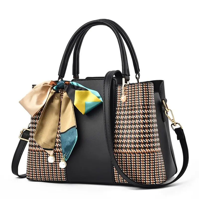 Stitching Fashion Large-capacity Bag