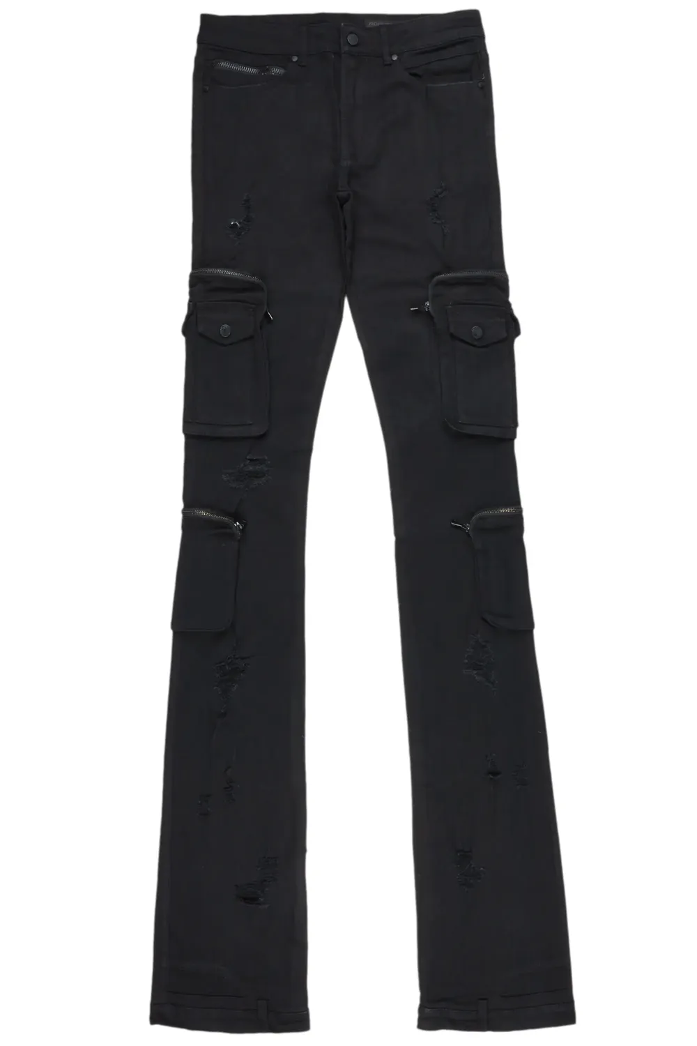 Shane Black Super Stacked Flare Jean