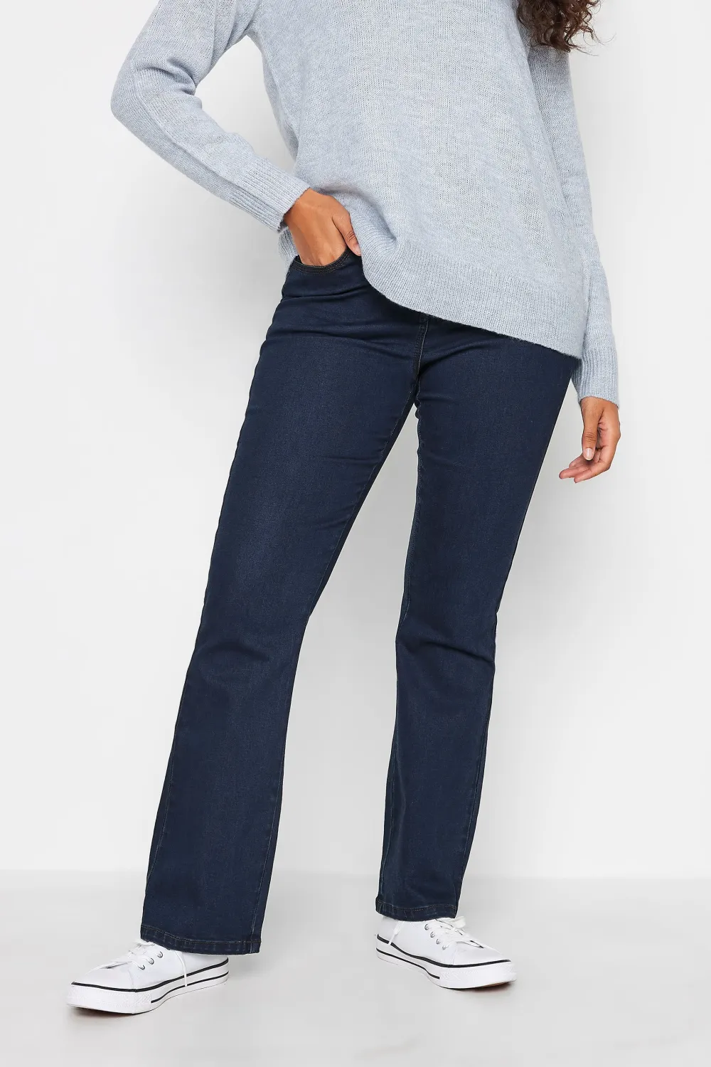 M&Co Black Straight Leg Jeans