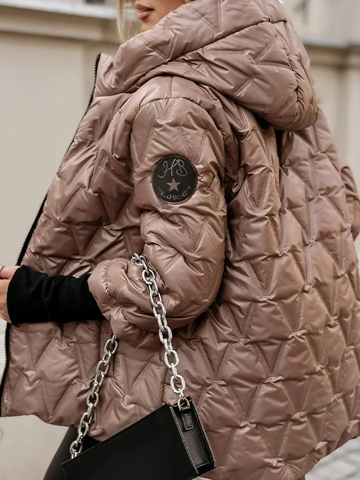 women's fashion rhombus jacket