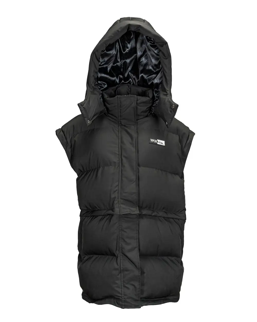 Black Pepper Mid Utility Puffer