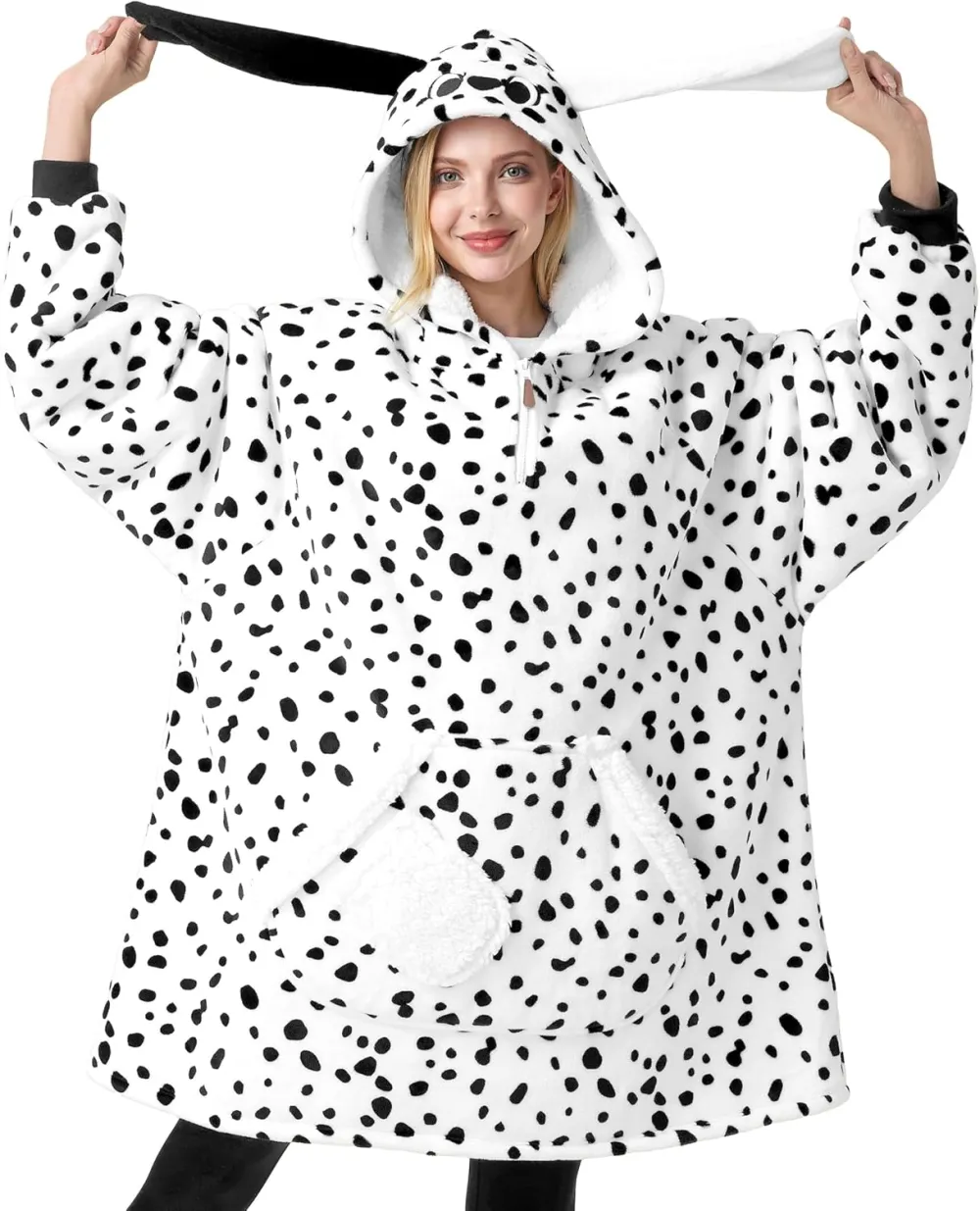 Panda Wearable Blanket Hoodie