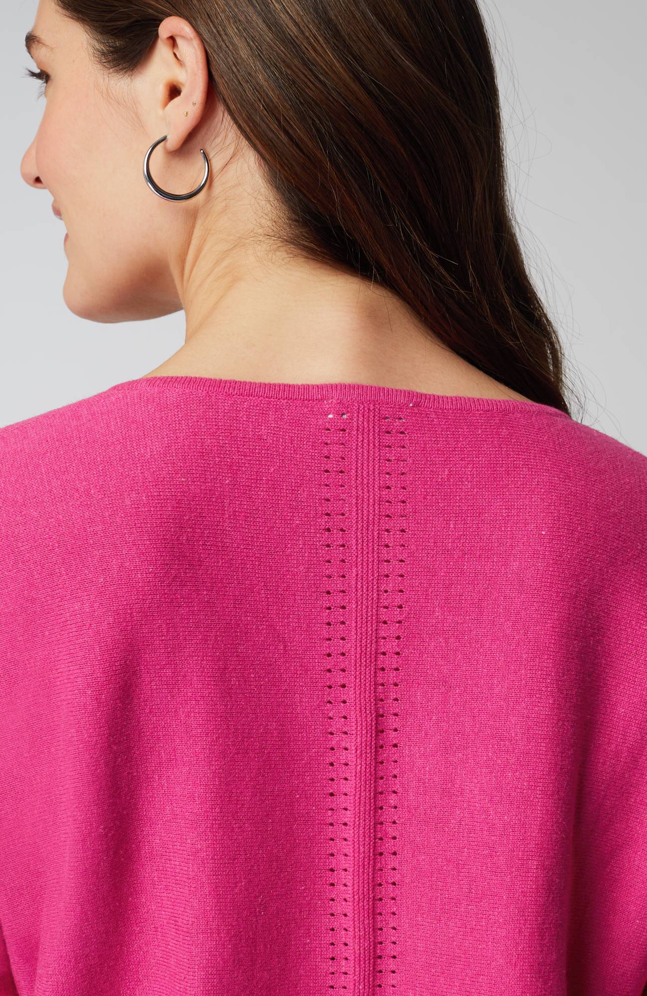 V-Neck Dolman Pullover Sweater