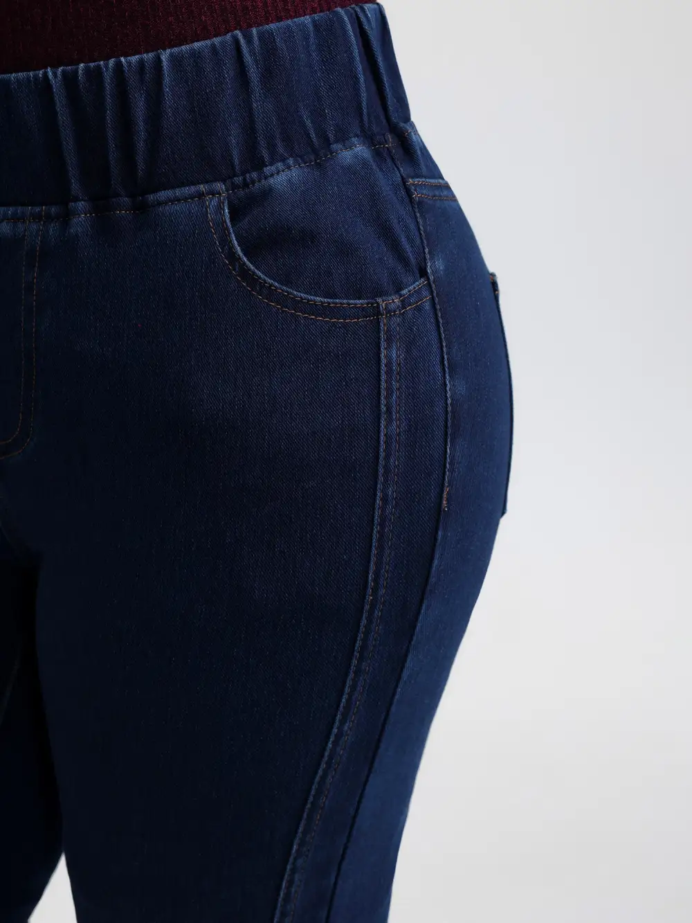 Supersoft Stretchy Skinny-Fit Knit Jeans