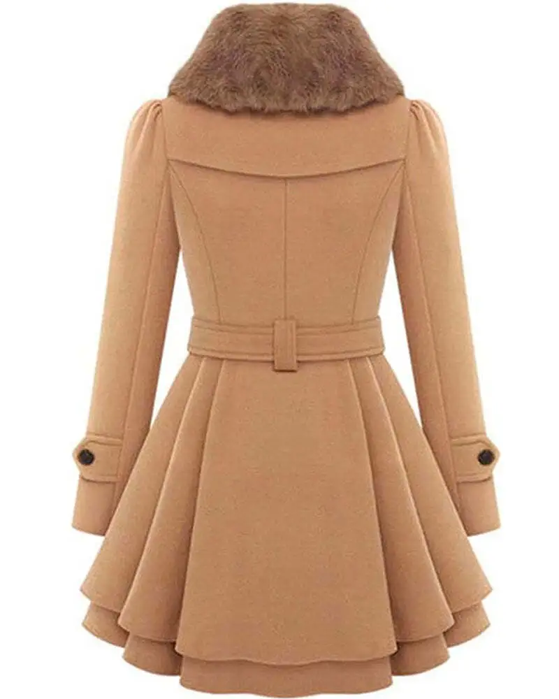 Faux Fur Coat Jacket