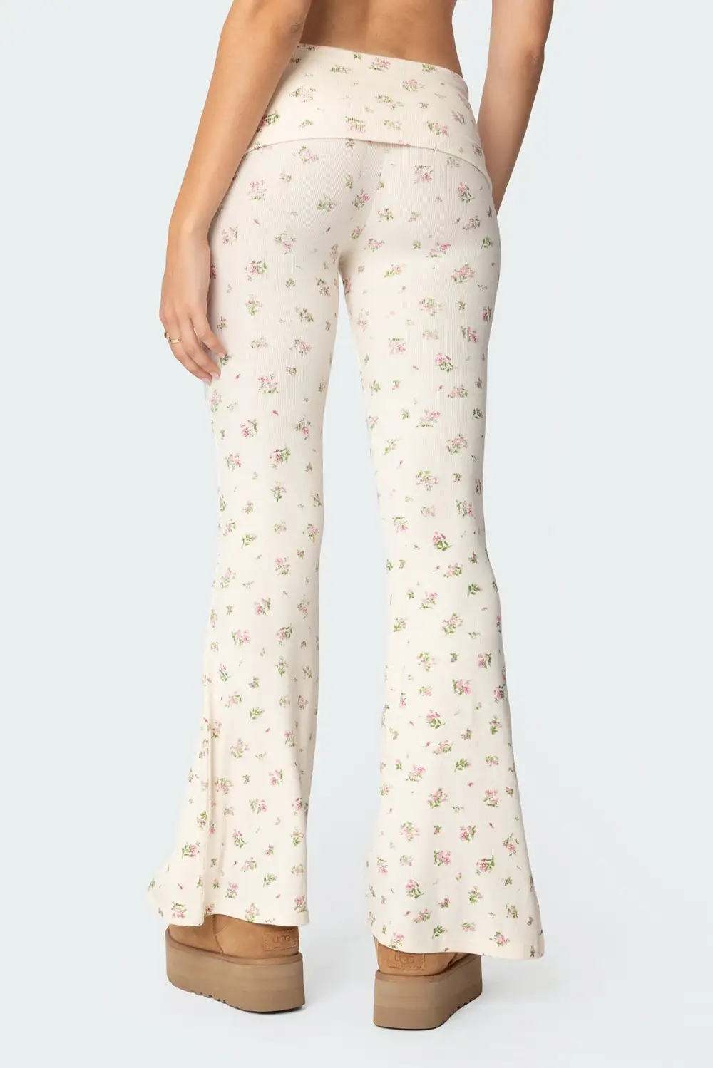Bloom Baby Fold Over Flared Leggings