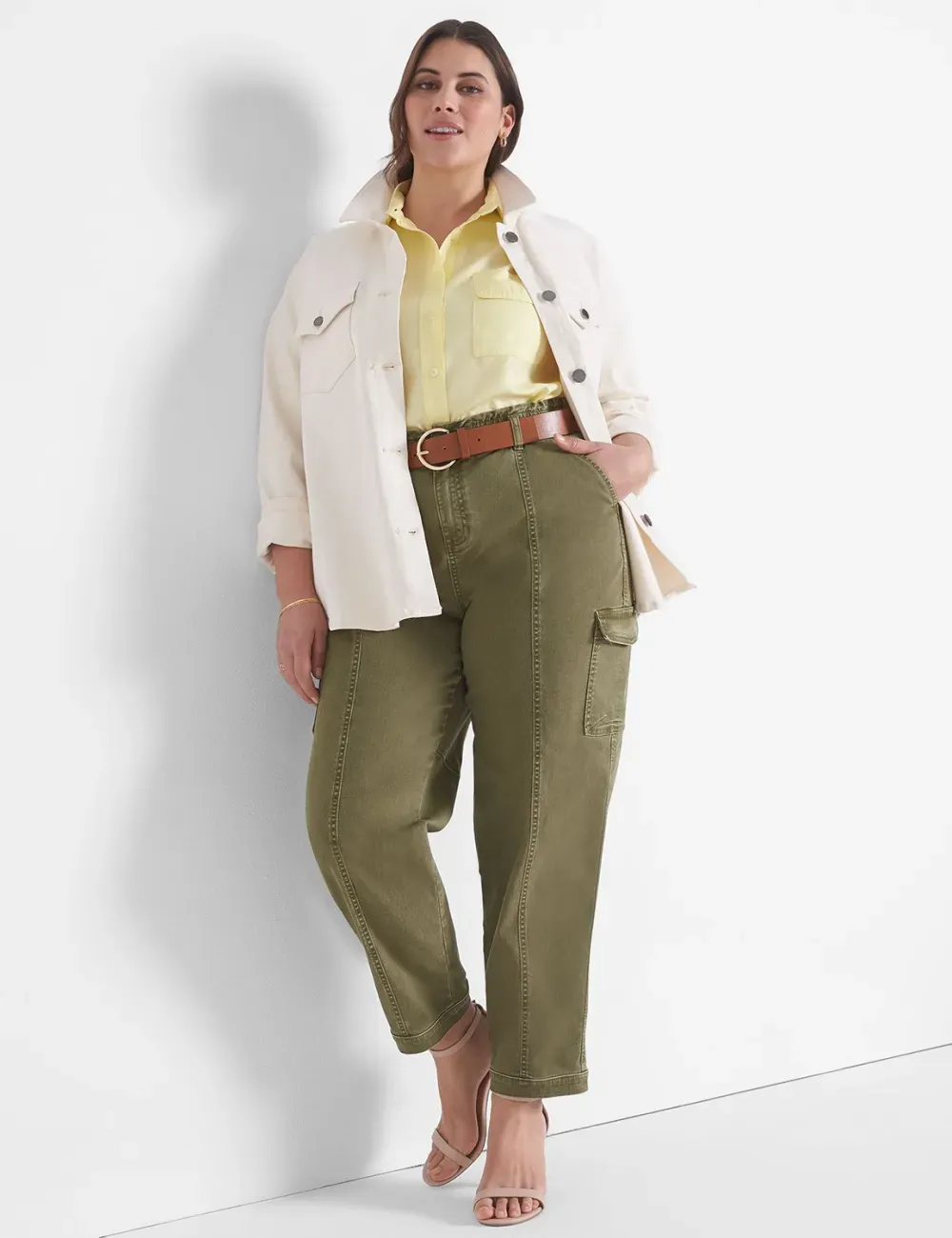 Classic Button-Down Front-Pocket Shirt