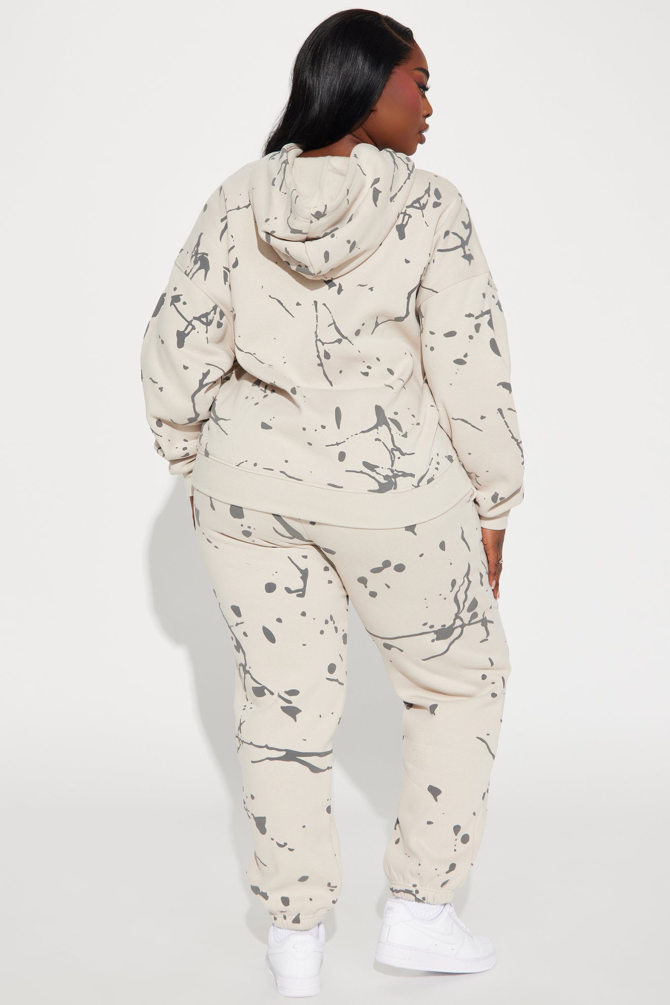 Paint Life Sweatsuit - Taupe
